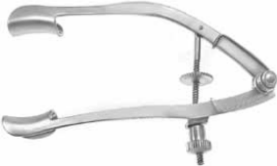 Lancaster Eye Speculum Solid Blade